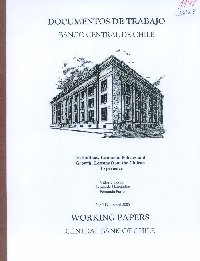 Imagen de la cubierta de Institutions, economic policies and growth: Lessons from the chilean experience