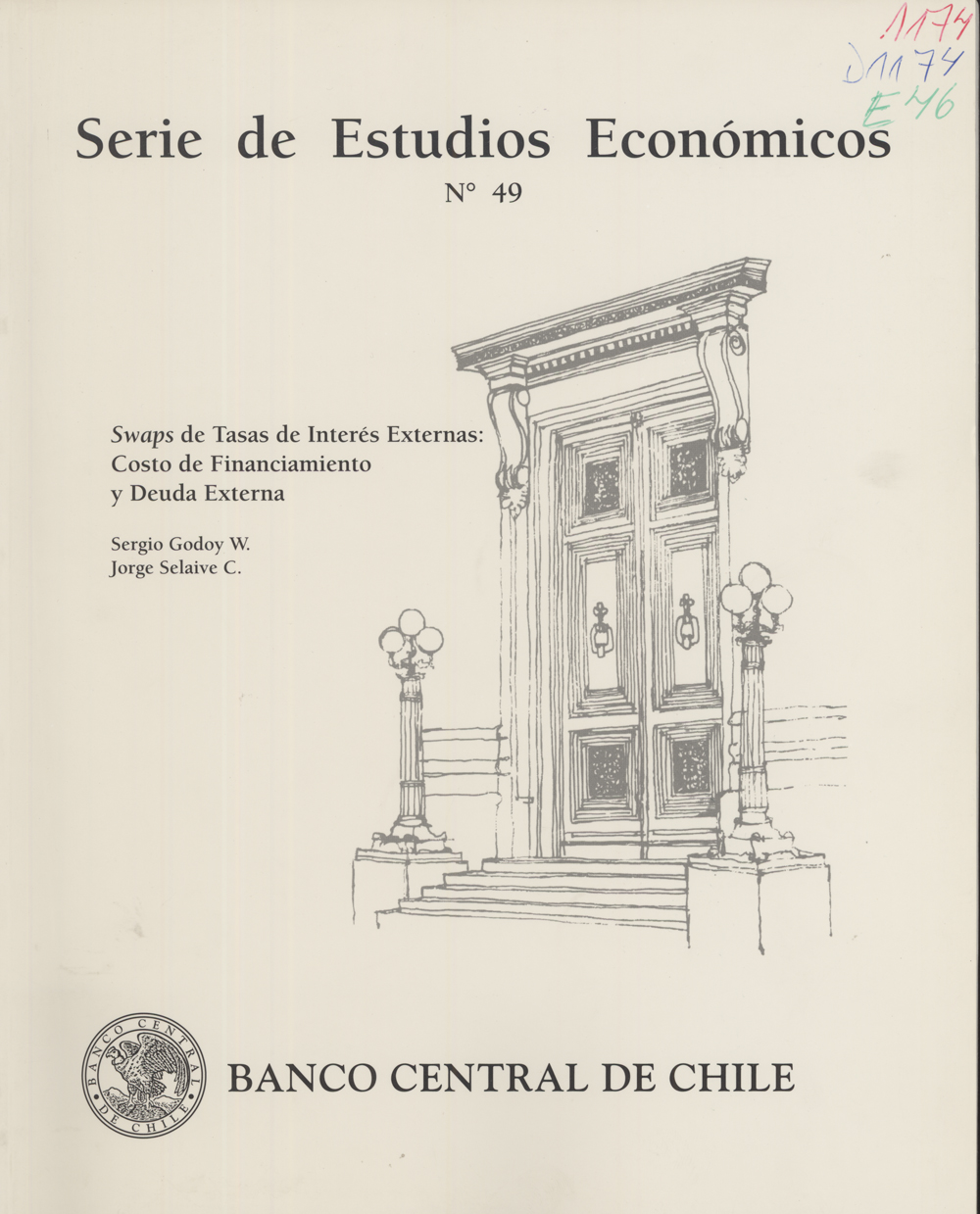 Imagen de la cubierta de Swaps de tasas de interés externas: costo de financiamiento y deuda externa