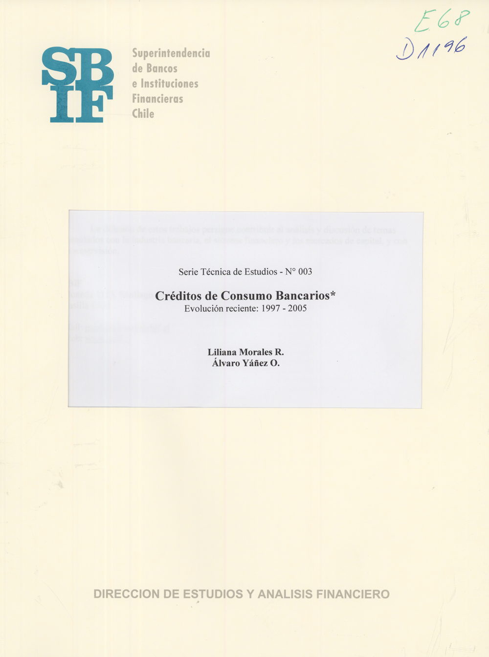 Imagen de la cubierta de Créditos de consumo bancarios