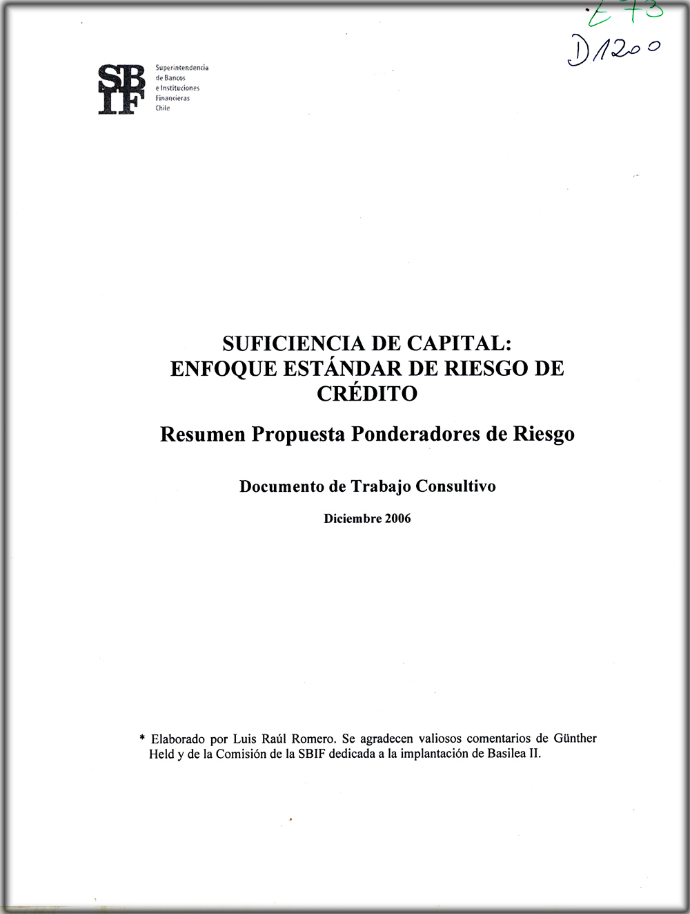 Imagen de la cubierta de Enfoque estándar de riesgo de crédito