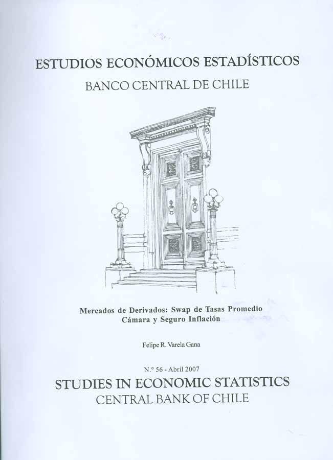 Imagen de la cubierta de Mercados de derivados: swap de tasas promedio c&aacute;mara y seguro inflaci&oacute;n
