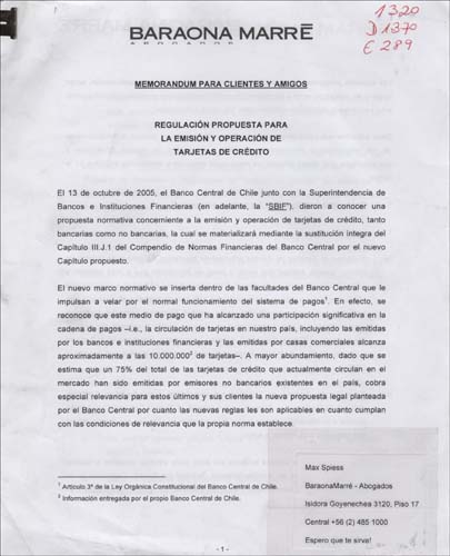 Imagen de la cubierta de Regulaci&oacute;n propuesta para la emisi&oacute;n y operaci&oacute;n de tarjetas de cr&eacute;dito