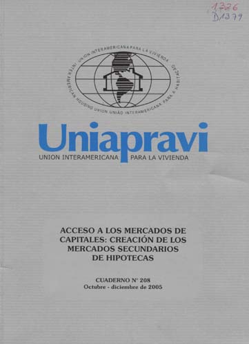 Imagen de la cubierta de Acceso a los mercados de capitales: creación de los mercados hipotecarios secundarios