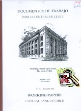 Imagen de la cubierta de Modeling a small open economy: the case of Chile