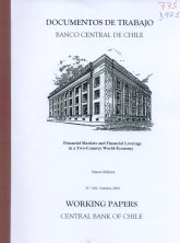 Imagen de la cubierta de Financial markets and financial leverage in a two-country world-economy