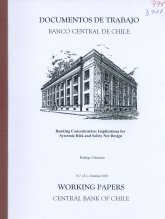 Imagen de la cubierta de Banking concentration: implications for systemic risk and safety net design