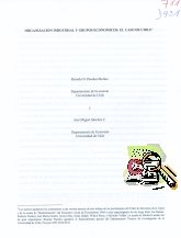 Imagen de la cubierta de Organizaci&oacute;n industrial y grupos econ&oacute;micos: el caso de Chile