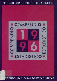 Imagen de la cubierta de Compendio estad&iacute;stico 1996