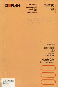 Imagen de la cubierta de Quienes se benefician de los gastos públicos?