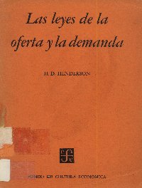 Imagen de la cubierta de Las leyes de la oferta y la demanda