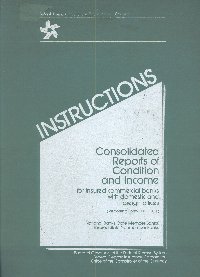 Imagen de la cubierta de Consolidated reports of condition and income for insured commercial banks with domestic and foreign offices