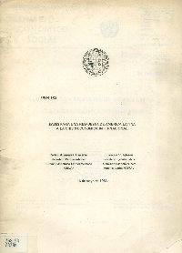 Imagen de la cubierta de Bases para una respuesta de Am&eacute;rica Latina a la crisis econ&oacute;mica internacional