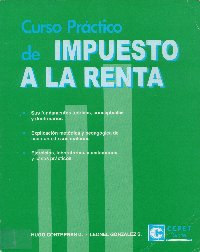 Imagen de la cubierta de Curso práctico de impuesto a la renta