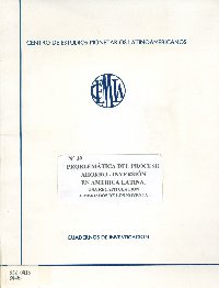 Imagen de la cubierta de Problem&aacute;tica del proceso ahorro-inversi&oacute;n en Am&eacute;rica Latina