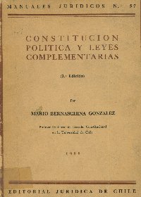 Imagen de la cubierta de Constituci&oacute;n pol&iacute;tica y leyes complementarias