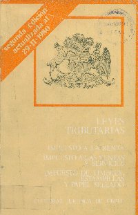 Imagen de la cubierta de Leyes tributarias.