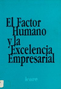 Imagen de la cubierta de El factor humano y la excelencia empresarial