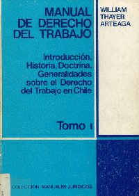 Imagen de la cubierta de Manual de derecho del trabajo