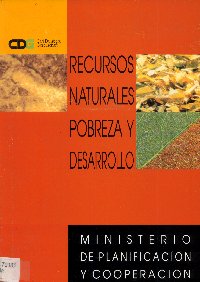 Imagen de la cubierta de Recursos naturales pobreza y desarrollo