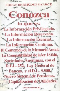 Imagen de la cubierta de Conozca lo que es: