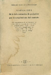 Imagen de la cubierta de Aspectos de la indemnización de perjuicios por incumplimiento del contrato