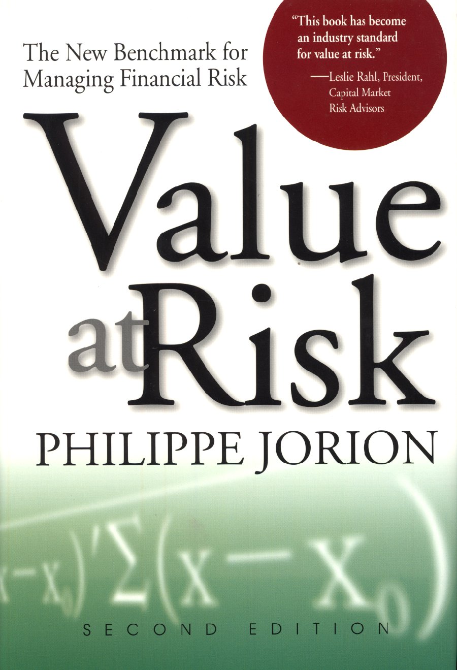 Imagen de la cubierta de Value at risk