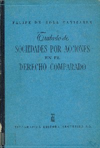 Imagen de la cubierta de Tratado de sociedades por acciones en derecho comparado
