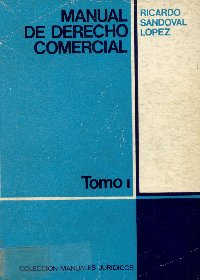 Imagen de la cubierta de Manual de derecho comercial.