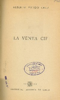 Imagen de la cubierta de La venta cif