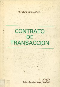 Imagen de la cubierta de Contrato de transacción