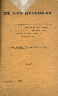 Imagen de la cubierta de De las quiebras