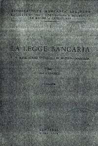 Imagen de la cubierta de La legge bancaria