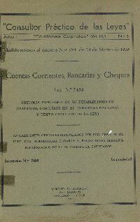 Imagen de la cubierta de Cuentas corrientes, bancarias y cheques.
