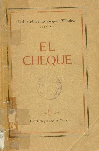 Imagen de la cubierta de El cheque