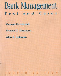 Imagen de la cubierta de Bank management.