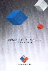 Imagen de la cubierta de Mensaje presidencial. Discurso del Presidente de la Rep&uacute;blica Se&ntilde;or Ricardo Lagos Escobar. En el inicio de la legislatura ordinaria del Congreso Nacional.