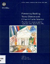 Imagen de la cubierta de Preventing banking sector distress and crises in Latin America