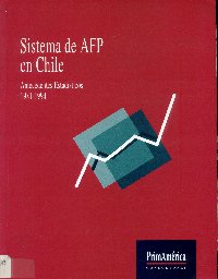 Imagen de la cubierta de Sistema de AFP en Chile: