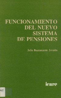 Imagen de la cubierta de Funcionamiento del nuevo sistema de pensiones