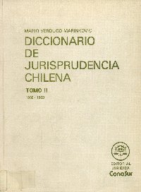 Imagen de la cubierta de Diccionario de jurisprudencia chilena.