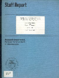Imagen de la cubierta de Methods for estimating continuos time rational expectations models from discrete time data