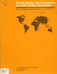Imagen de la cubierta de Trade policy developments in industrial countries