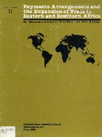 Imagen de la cubierta de Payments arrangements and the expansion of trade in Easter and Southern Africa