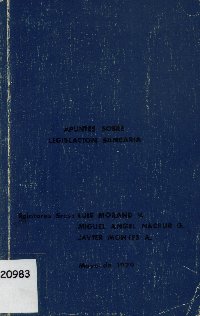 Imagen de la cubierta de Apuntes sobre legislaci&oacute;n bancaria