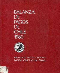 Imagen de la cubierta de Balanza de pagos de Chile