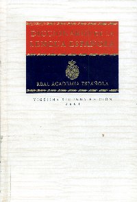 Imagen de la cubierta de Diccionario de la lengua espa&ntilde;ola