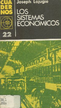 Imagen de la cubierta de Los sistemas econ&oacute;micos