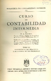 Imagen de la cubierta de Curso de contabilidad intermedia