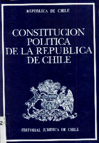 Imagen de la cubierta de Constituci&oacute;n pol&iacute;tica de la Rep&uacute;blica de Chile