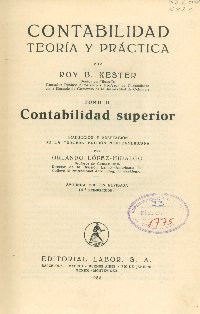 Imagen de la cubierta de Contabilidad, teor&iacute;a y pr&aacute;ctica.